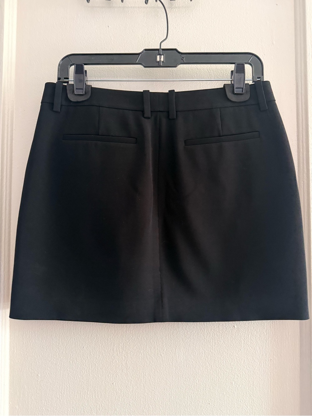 Theory Black Tailored Mini Skirt Career Work wear size 4 - Picture 5 of 5